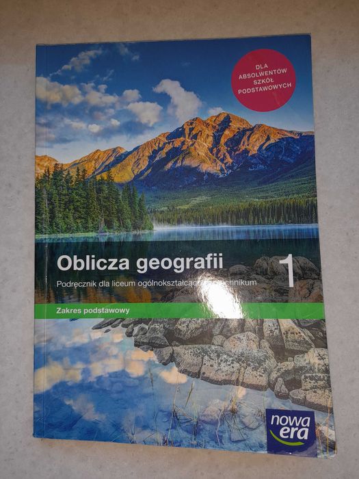 Geografia podręcznik 1 klasa liceum poziom podstawowy