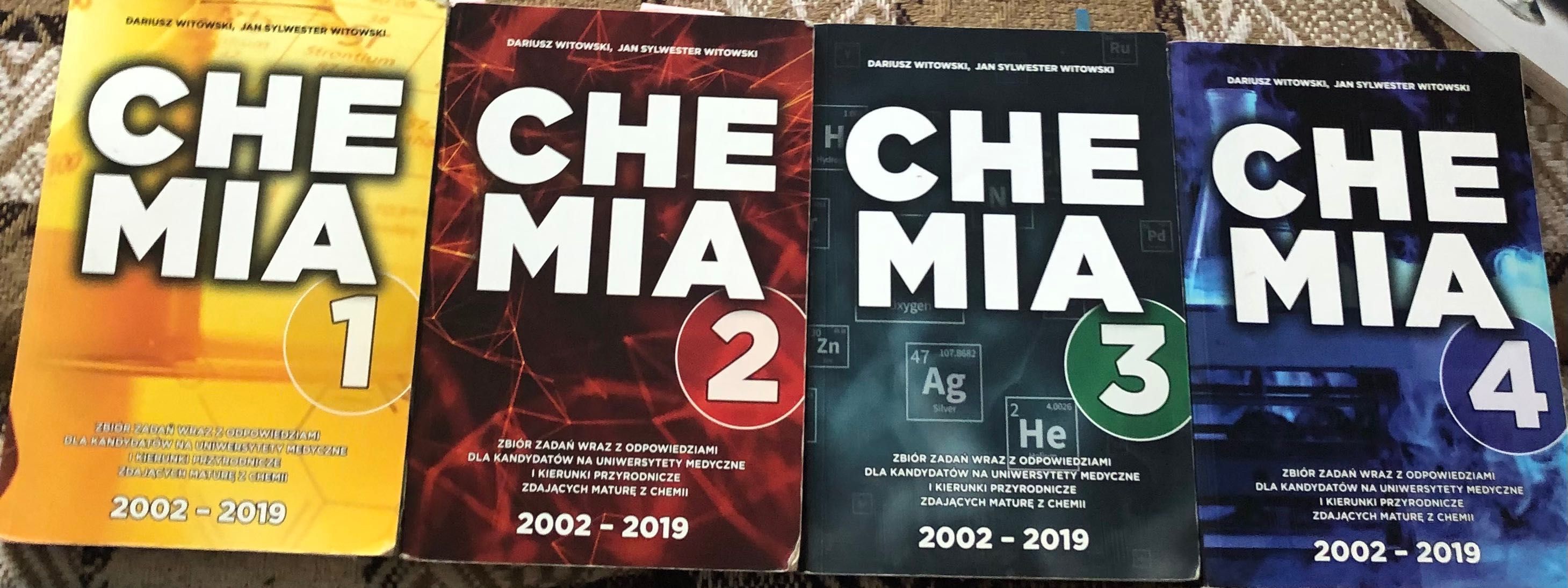 Chemia 1-4 zbiór zadań szkoła srednai