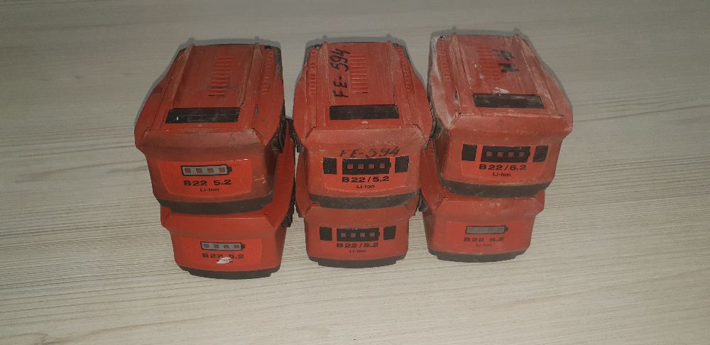 HILTI bateria akumulator CPC b22 v 5.2 ah wkrętarka klucz udarowy młot