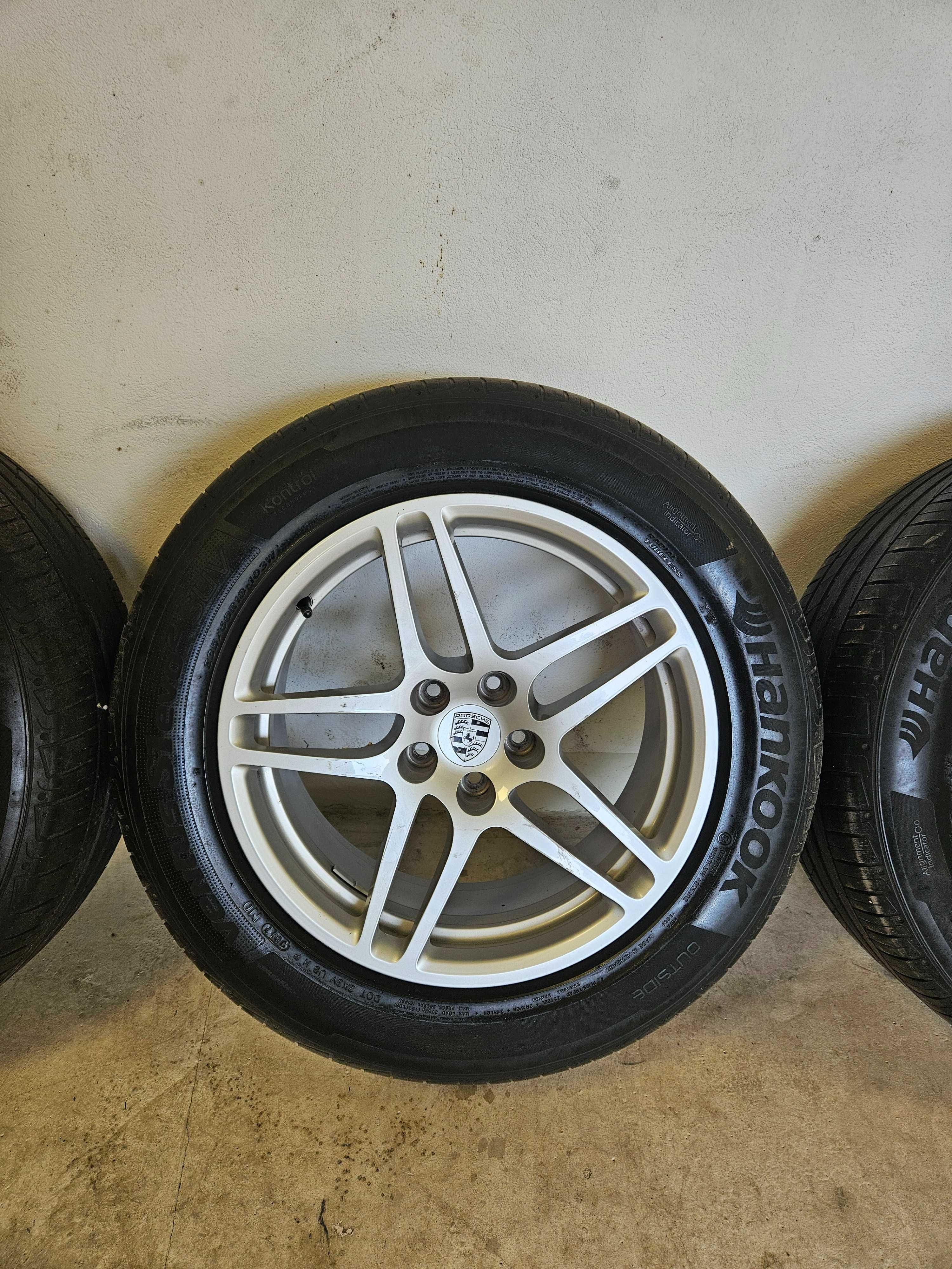 Oryginalne felgi Porsche Macam 8J x 18 9J x 18 ET21 5 X 112