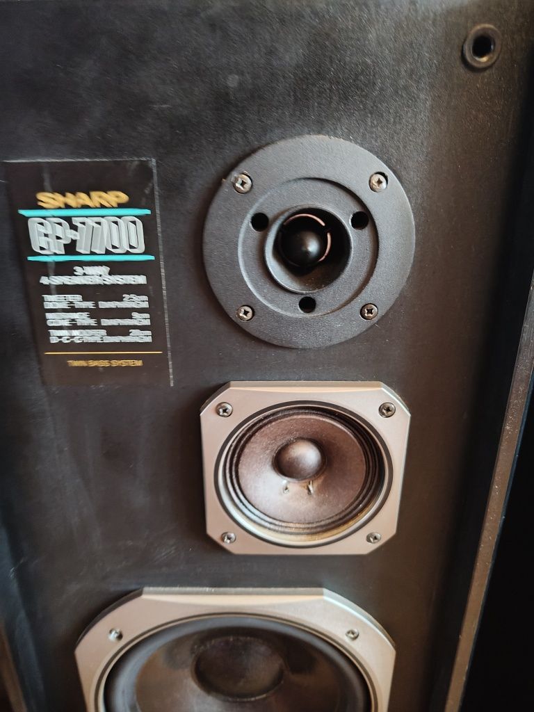 Kolumny Sharp cp7700hl + 2 kolumny Technics
