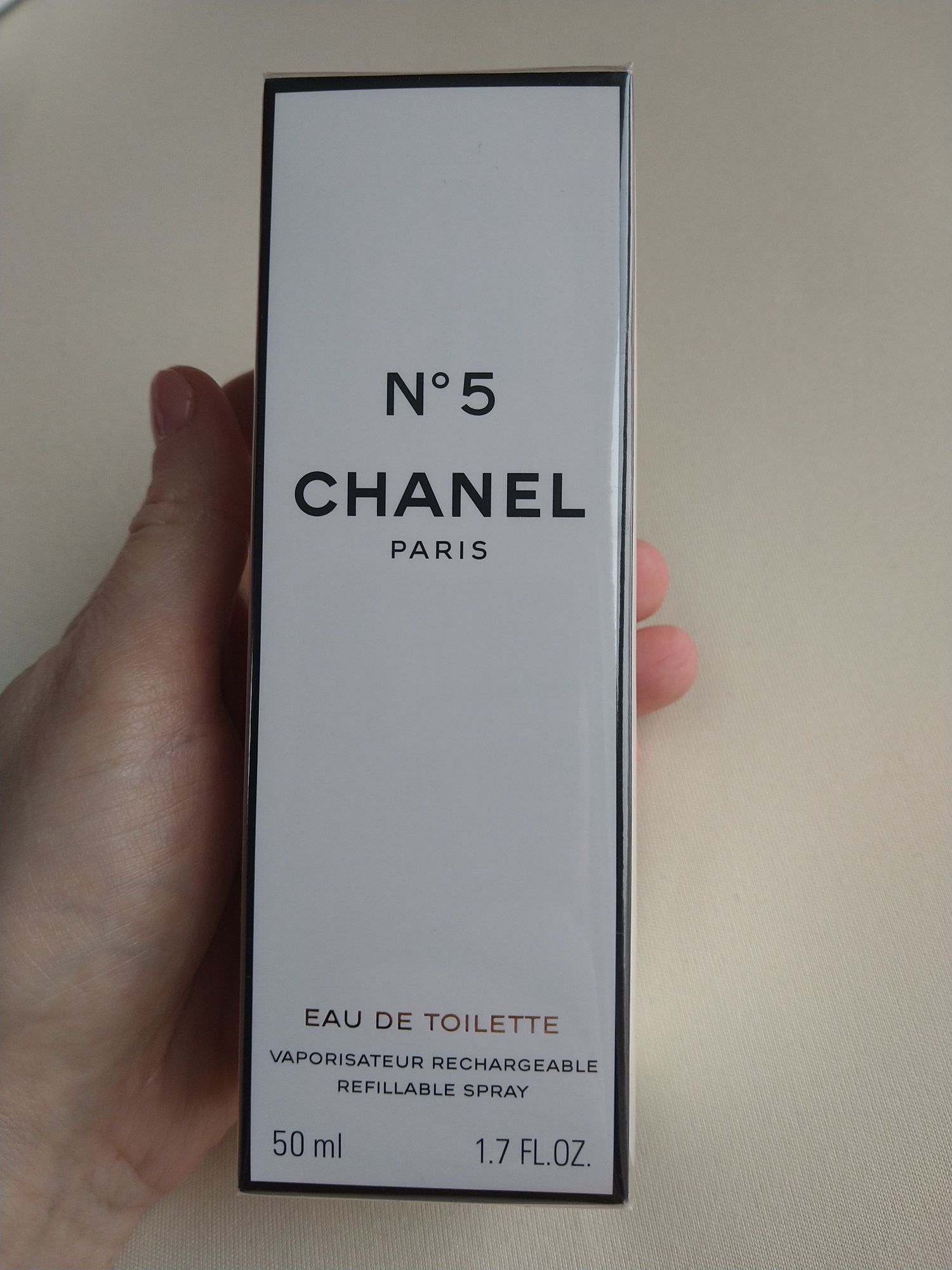 Oryginalna woda toaletowa Chanel no 5 poj. 50 ml