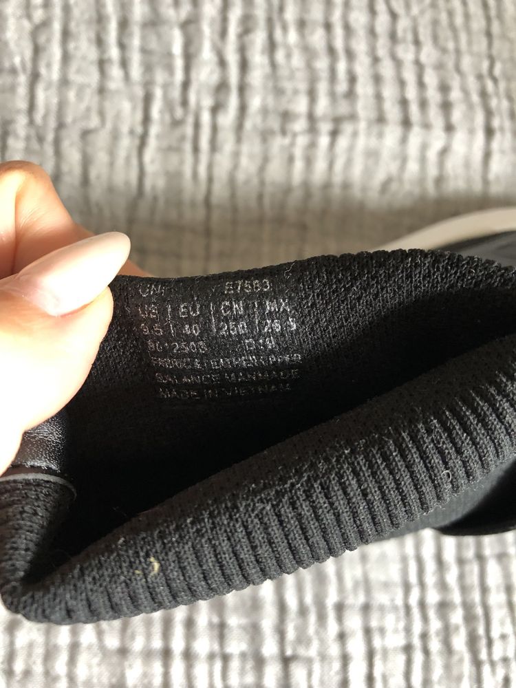 Calvin Klein CK czarne buty ze skarpetą na grubszej podeszwie sneakers