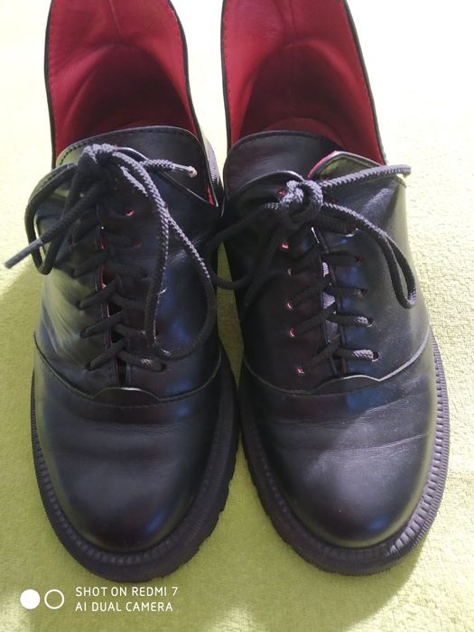 Кожаные туфли .б/у