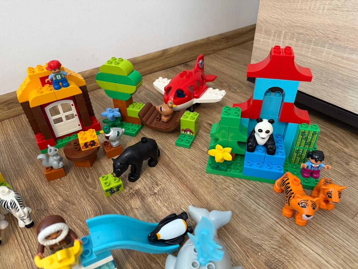 Lego Duplo 10805 (z instrukcją), dookoła świata zwierzęta