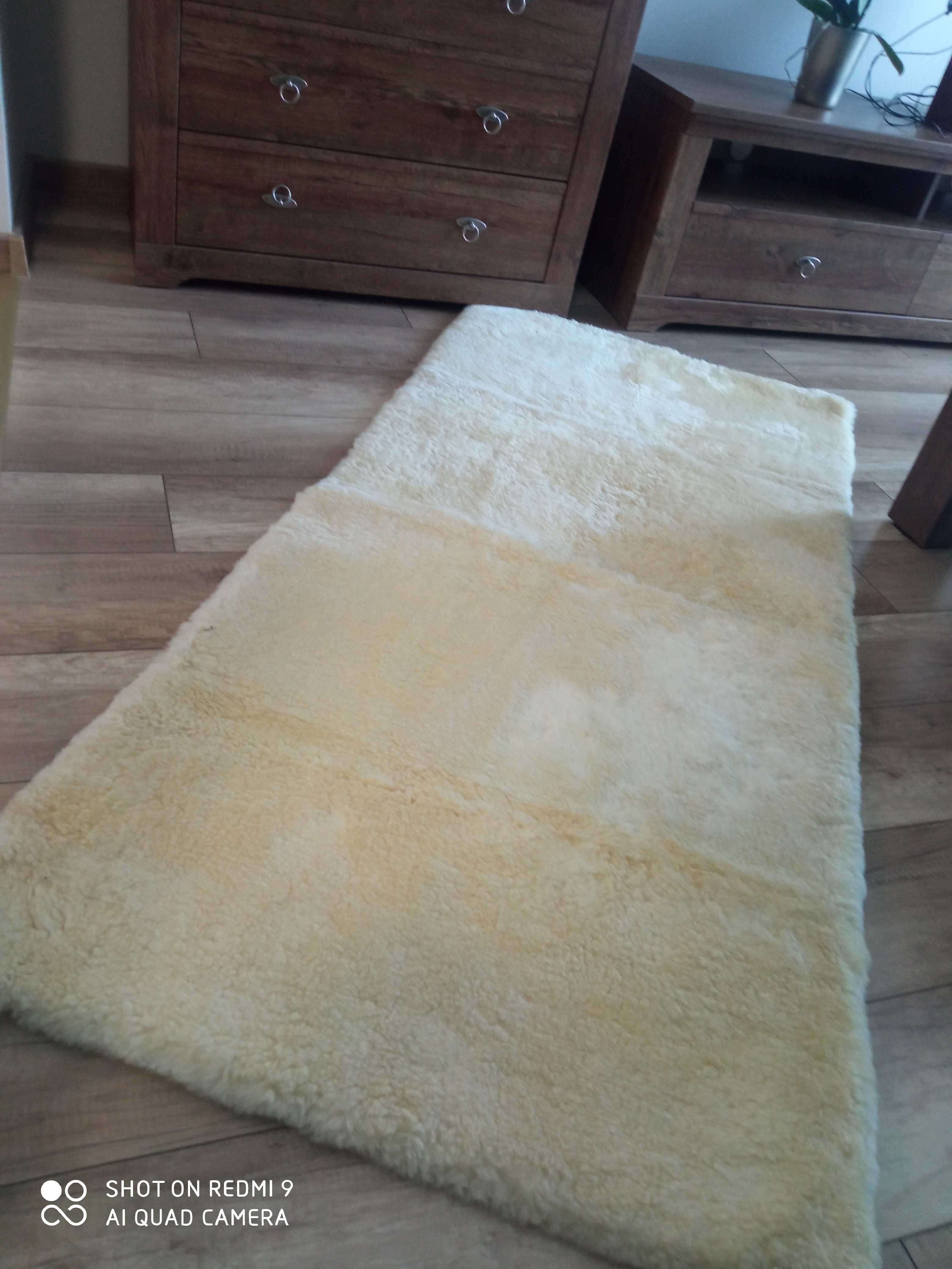 Dywan naturalna owcza skóra