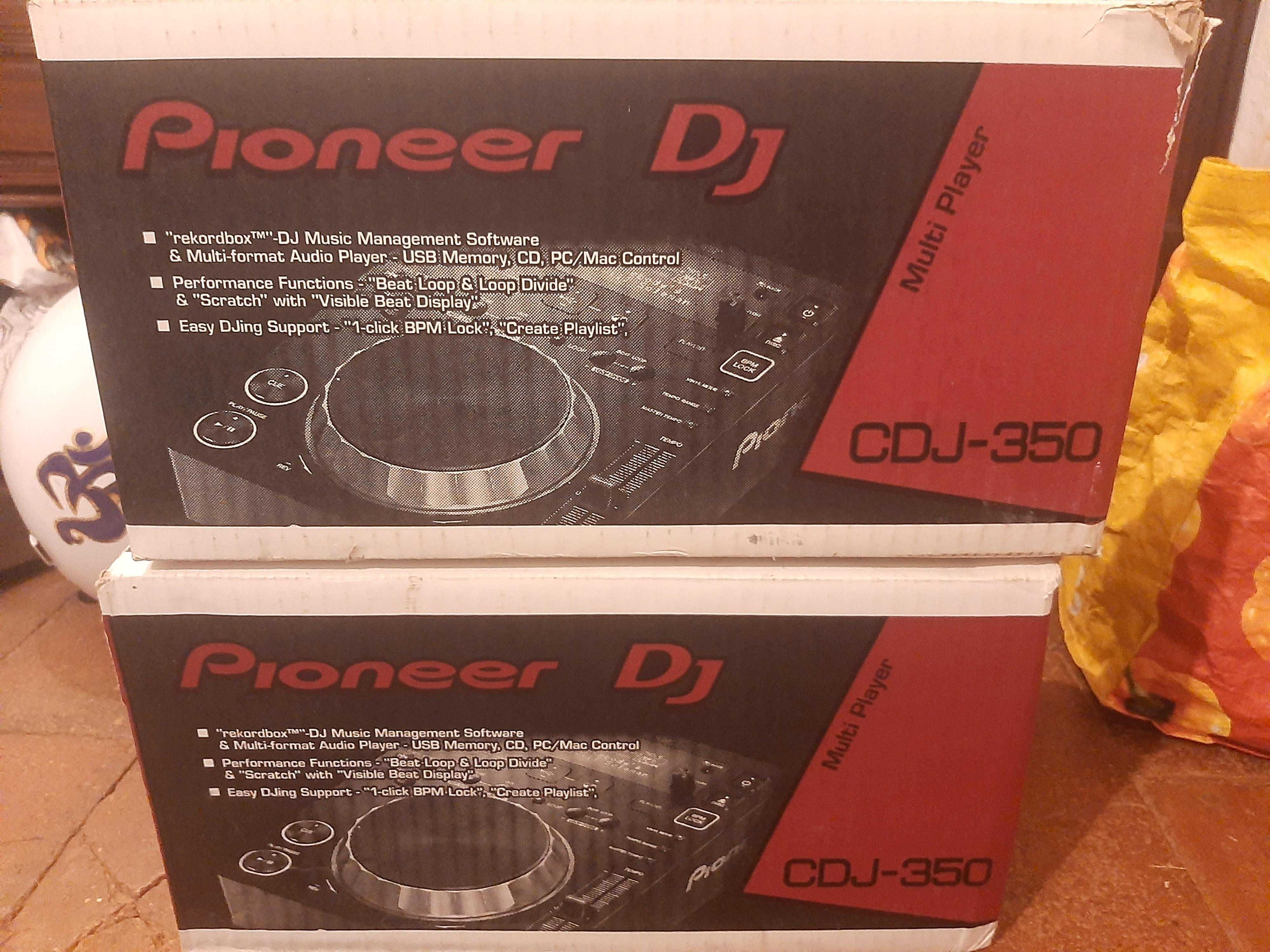 Pair of Multi player CDJ-350 PIONEER DJ
