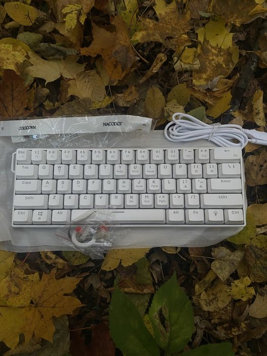 Механічна клавіатура AJAZZ NK61 RGB (NACODEX x AJAZZ)