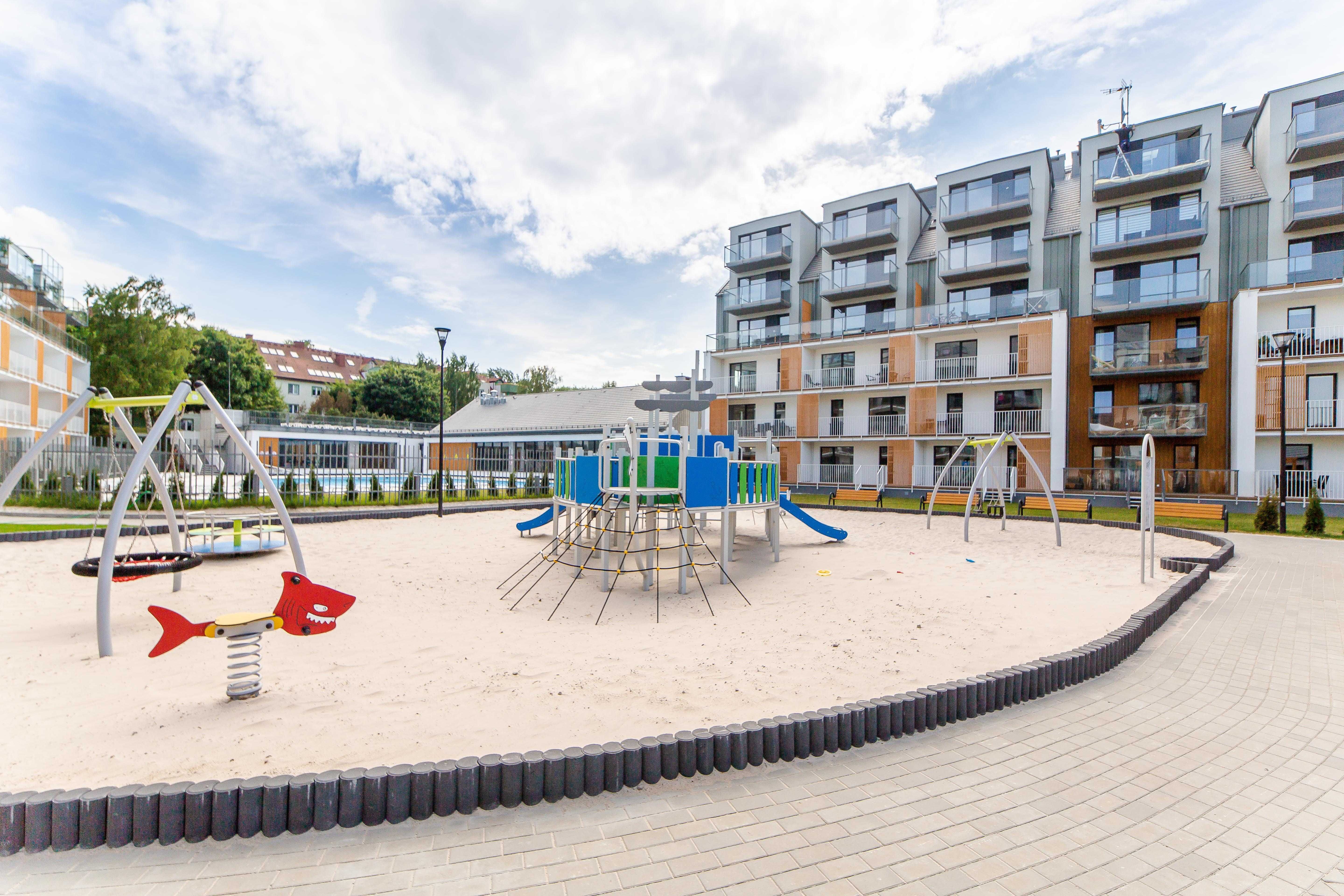 Apartament w Kołobrzegu z dostępem do basenu