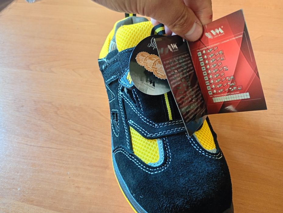 Sandały ochronne vm nowe rozmiar 43 z blachą