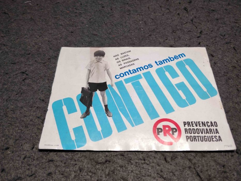 Raro livrinho Disney brinde da prevenção rodoviaria portuguesa