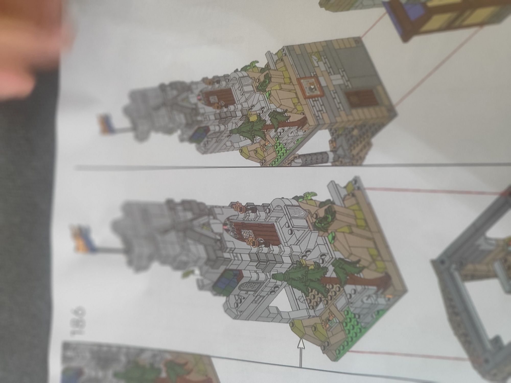 Castelo/dragão de Legos