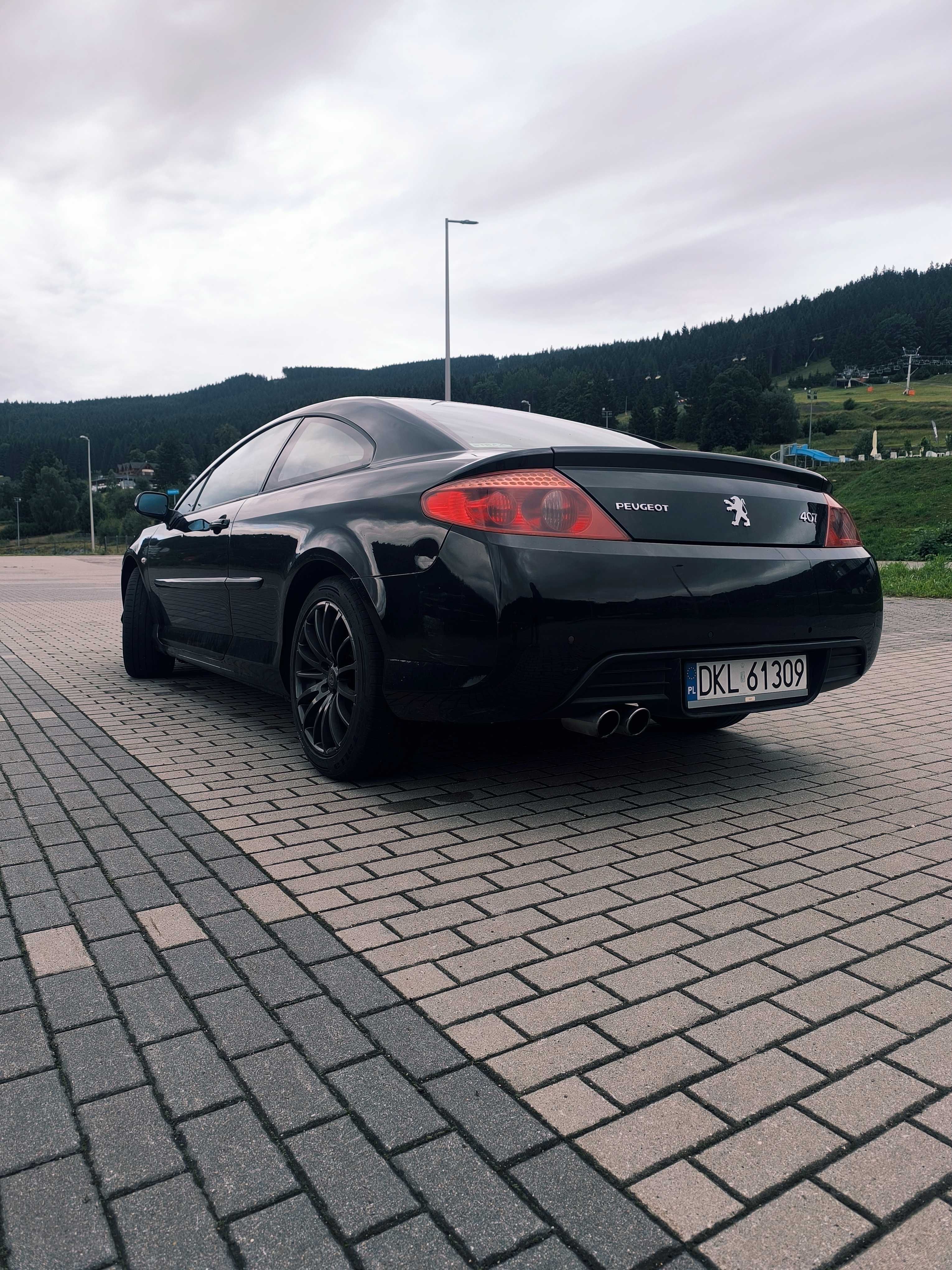 Peugeot 407 coupe platinium polift 2008