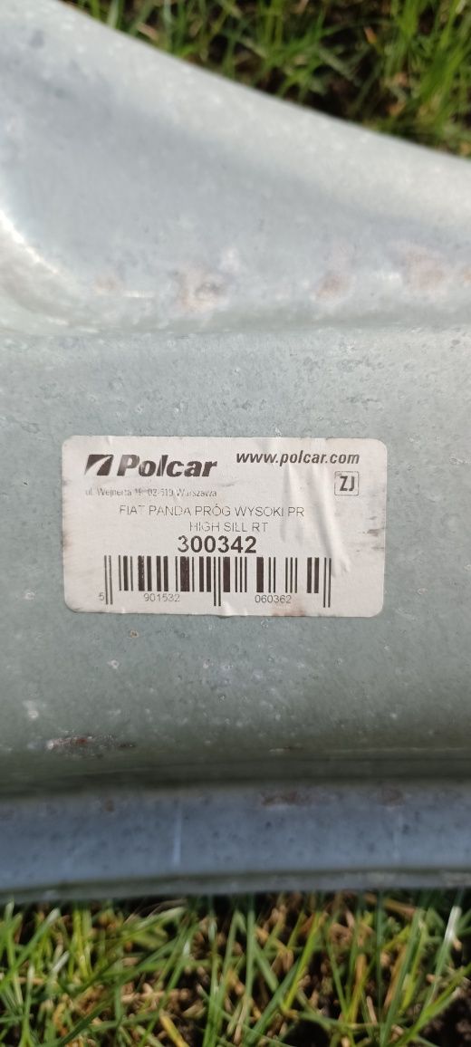Próg prawy wysoki Fiat Panda