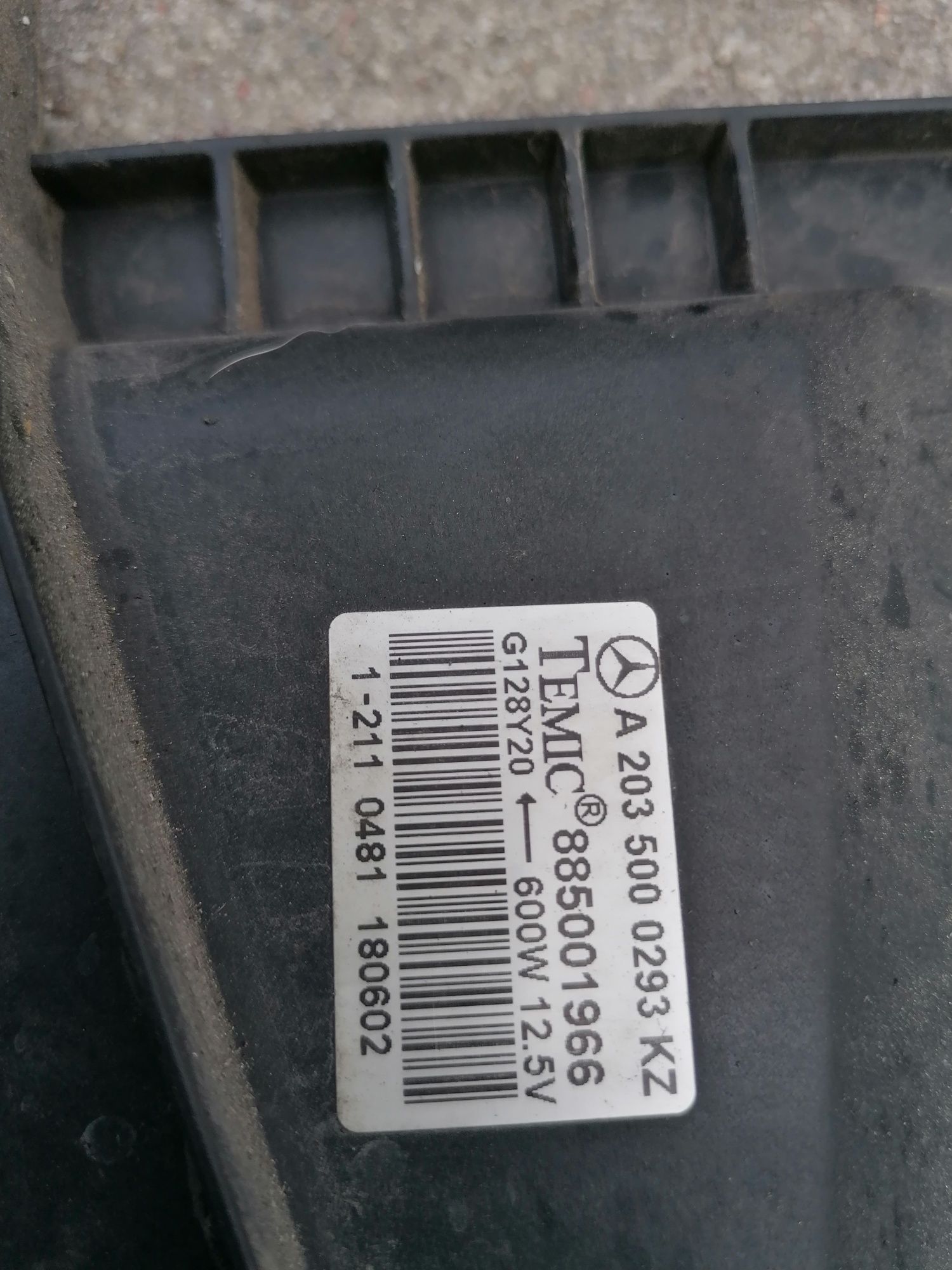 Wenrylator Wiatrak w203 c180