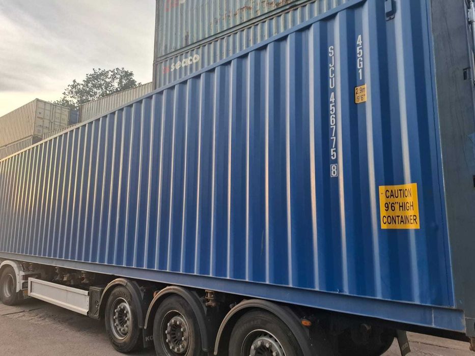 Kontener morski 40'HC 12m magazyn nowy One Way