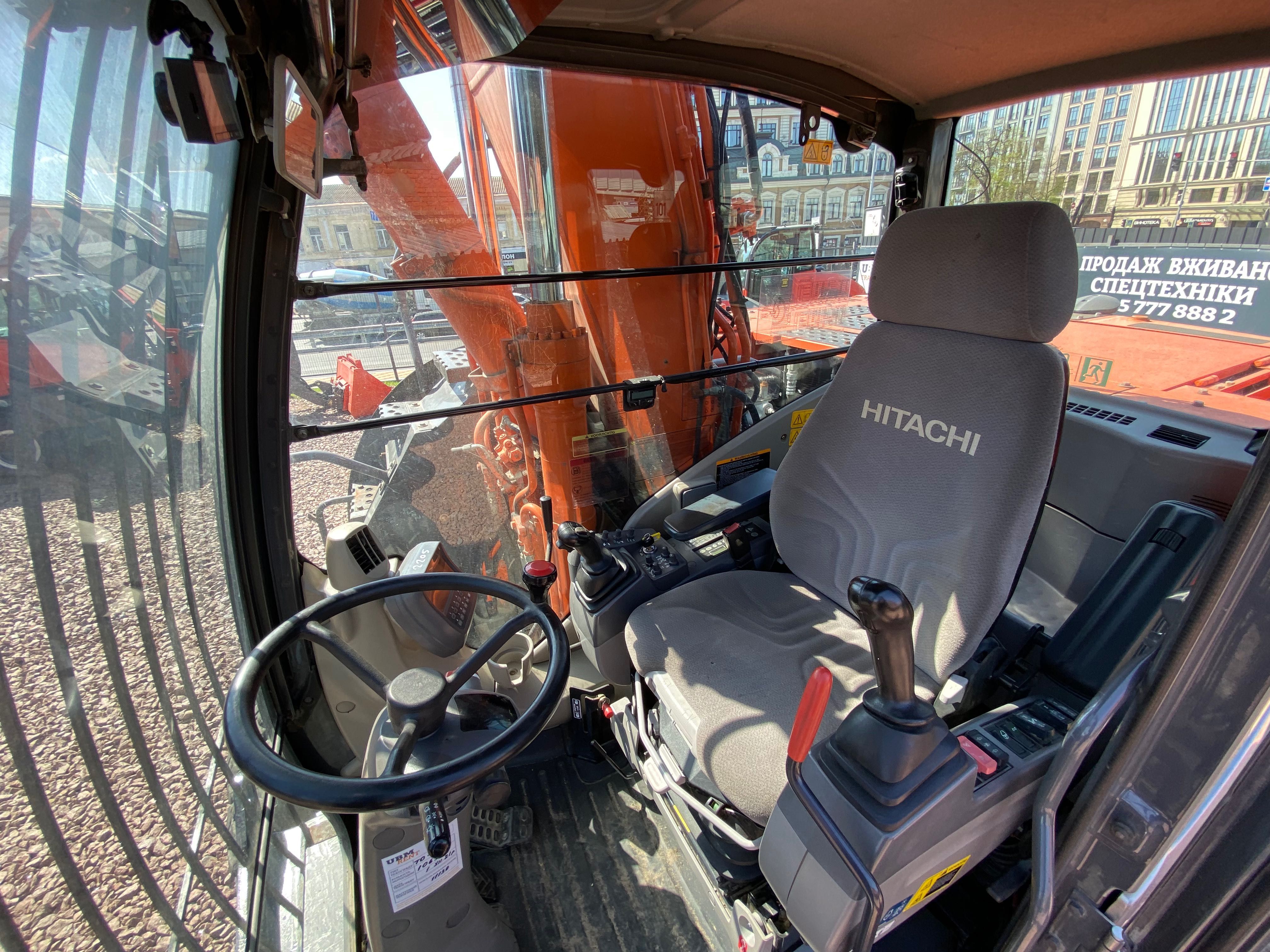 Колісний екскаватор Hitachi ZX140W-3 / Колесный экскаватор 17 тонн