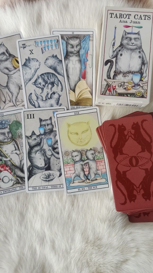 Таро Котів - Tarot Cats. Fournier