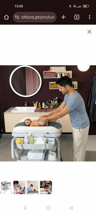 Banheira Chicco bubble e cuddle