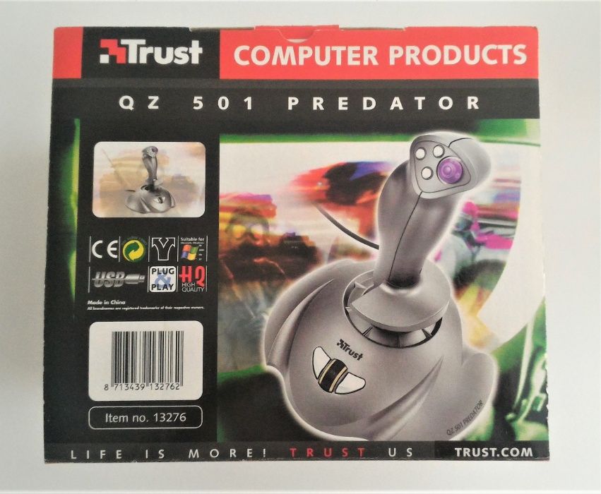 Joystick QZ 501 Predator da Marca Trust