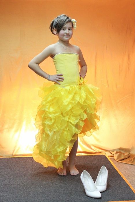 Детское нарядное бальное выпускное платье дитяча сукня