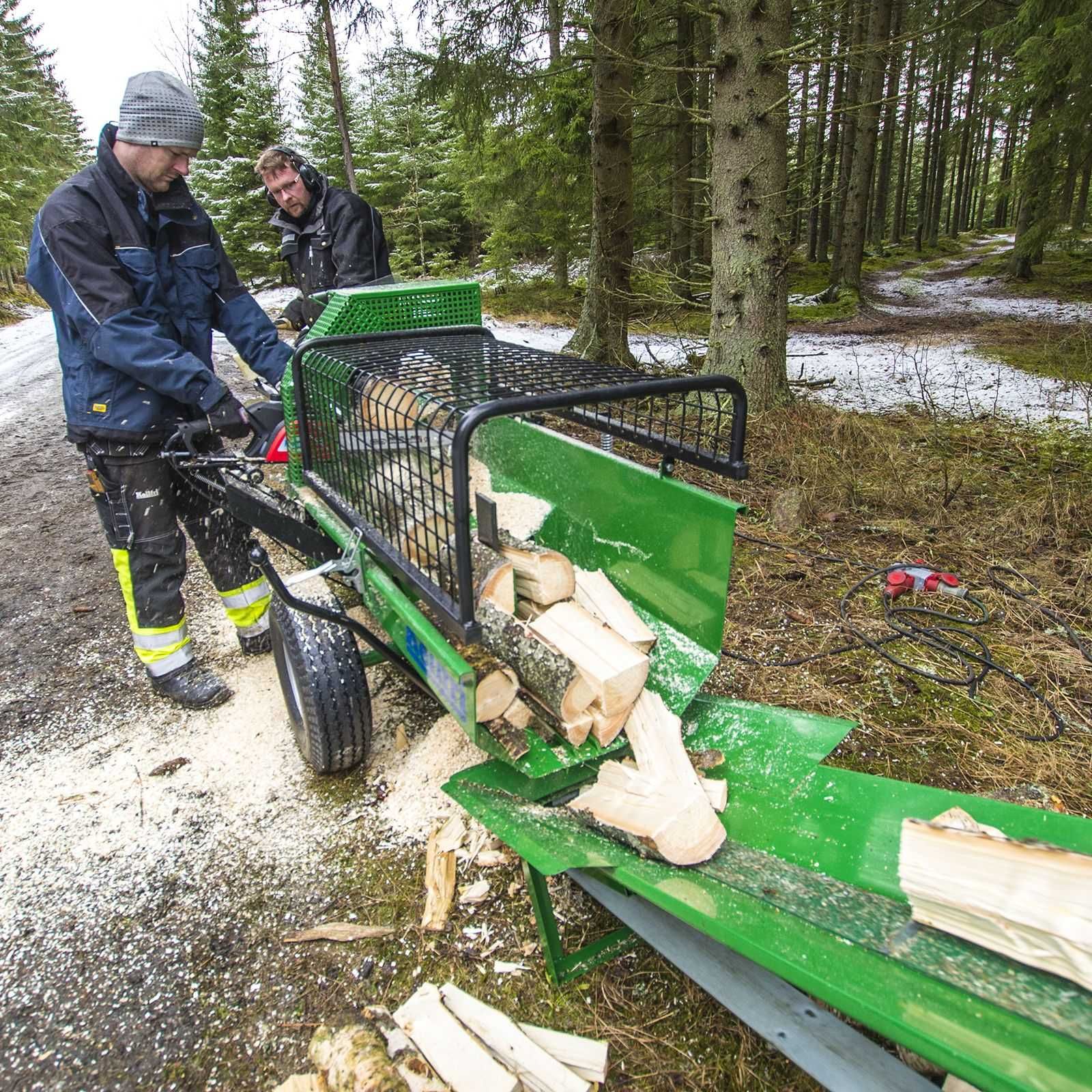 Piła Kombajn do drewna opałowego łuparka Kellfri piła pilarka