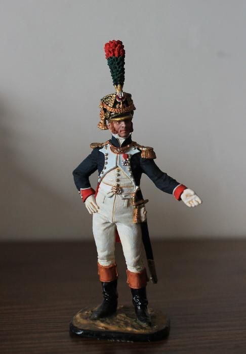 Оловянная фигурка. Офицер фузелеров-егерей. 1812