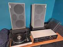ELAC Miracord 750 ll,amplituner 4101T,kolumny LK4100 do małego serwisu