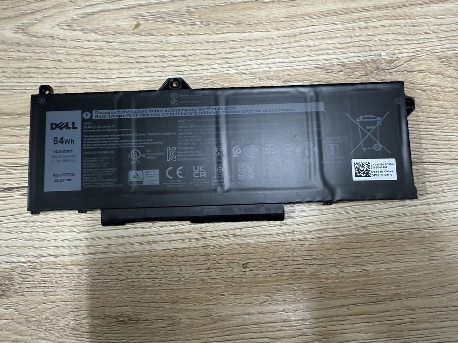 Нові АКБ,батарейка Dell GRT01 00P3TJ 0P3TJ R05P0 0R05P0 05RGW 9JRV0