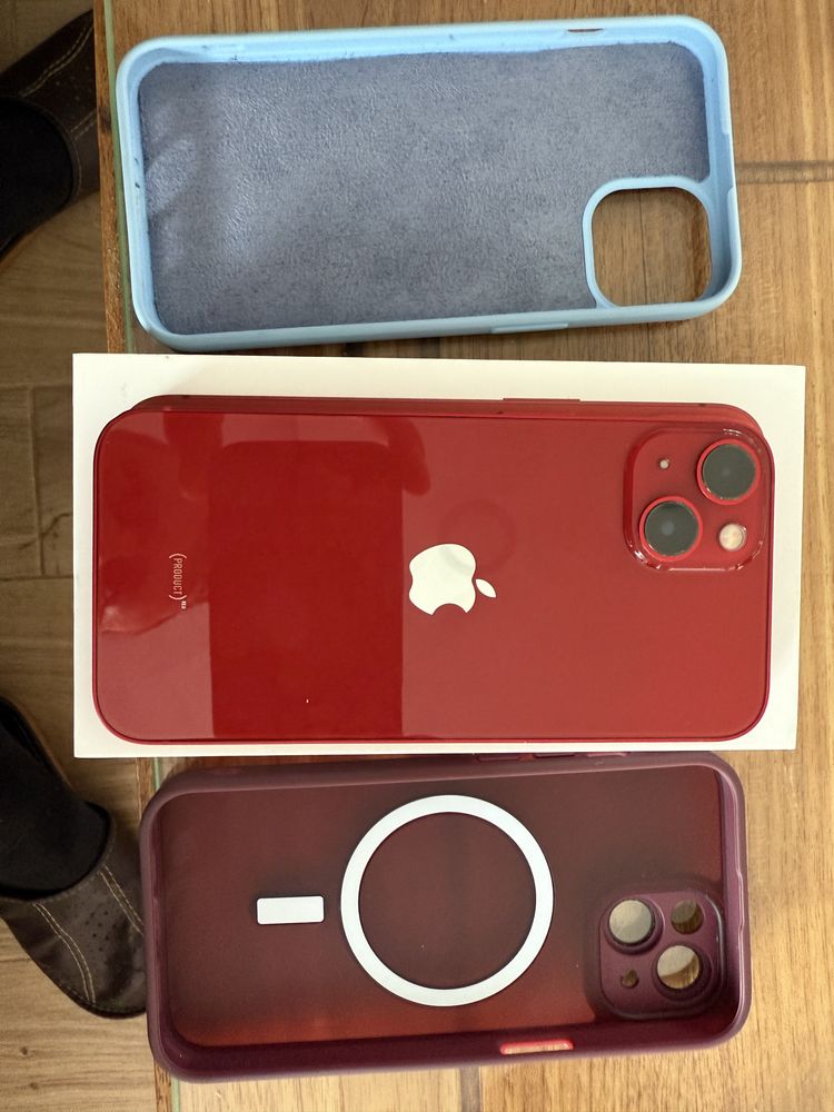 Iphone 13 z org pudelkiem+2 obudowy i 2 szkla hartowane