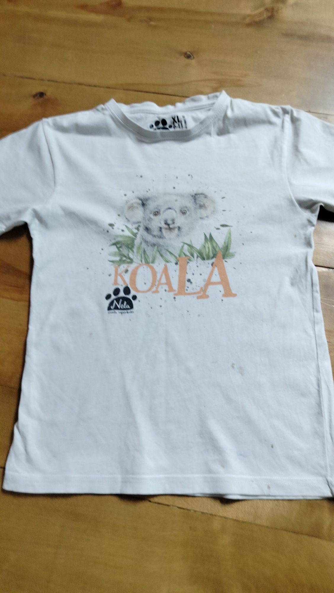 T-shirt Nela mała reporterka, koala, rozm 140