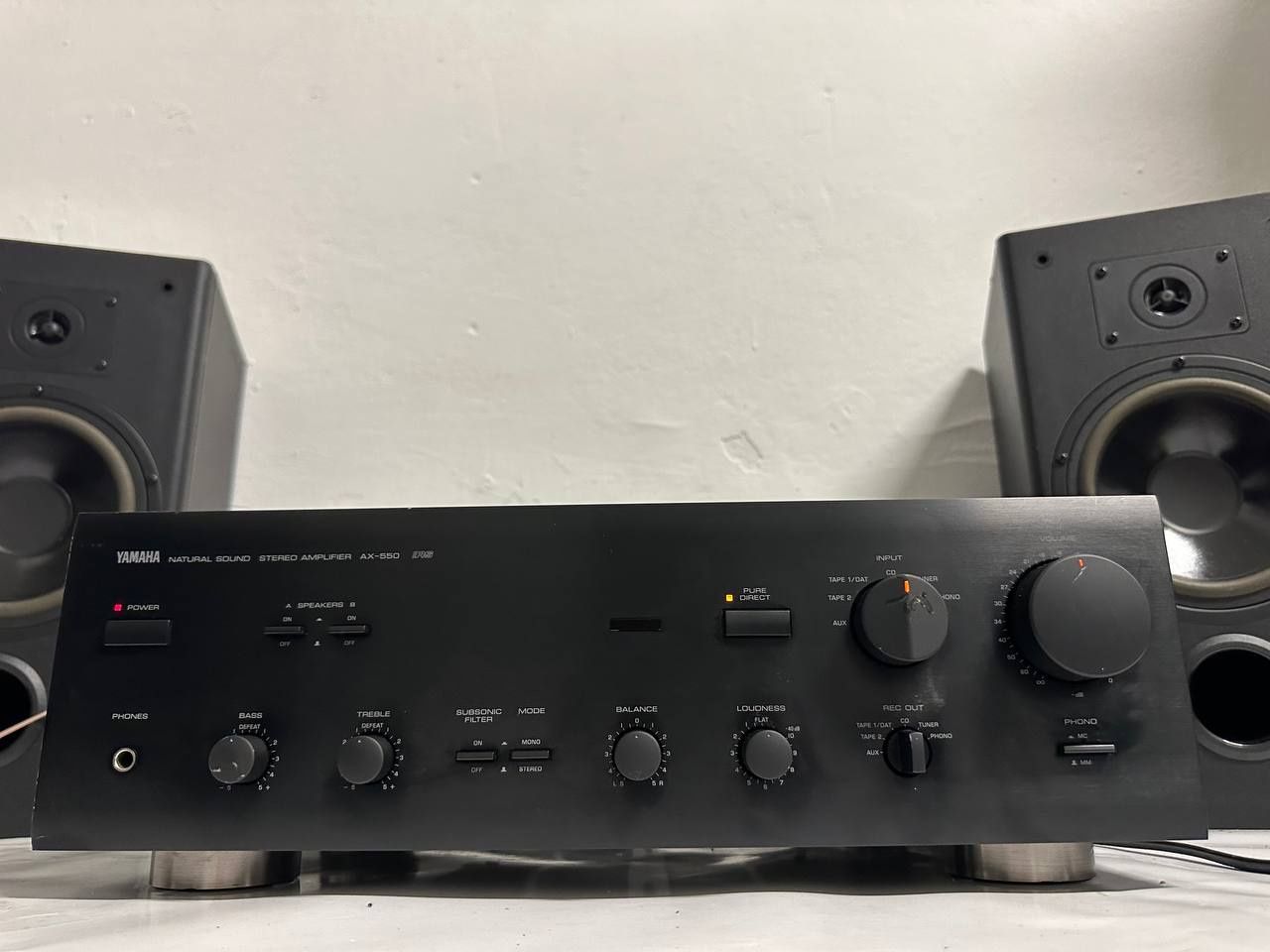 Stereo Wzmacniacz Yamaha AX-550, 2*140 Watt, Japan