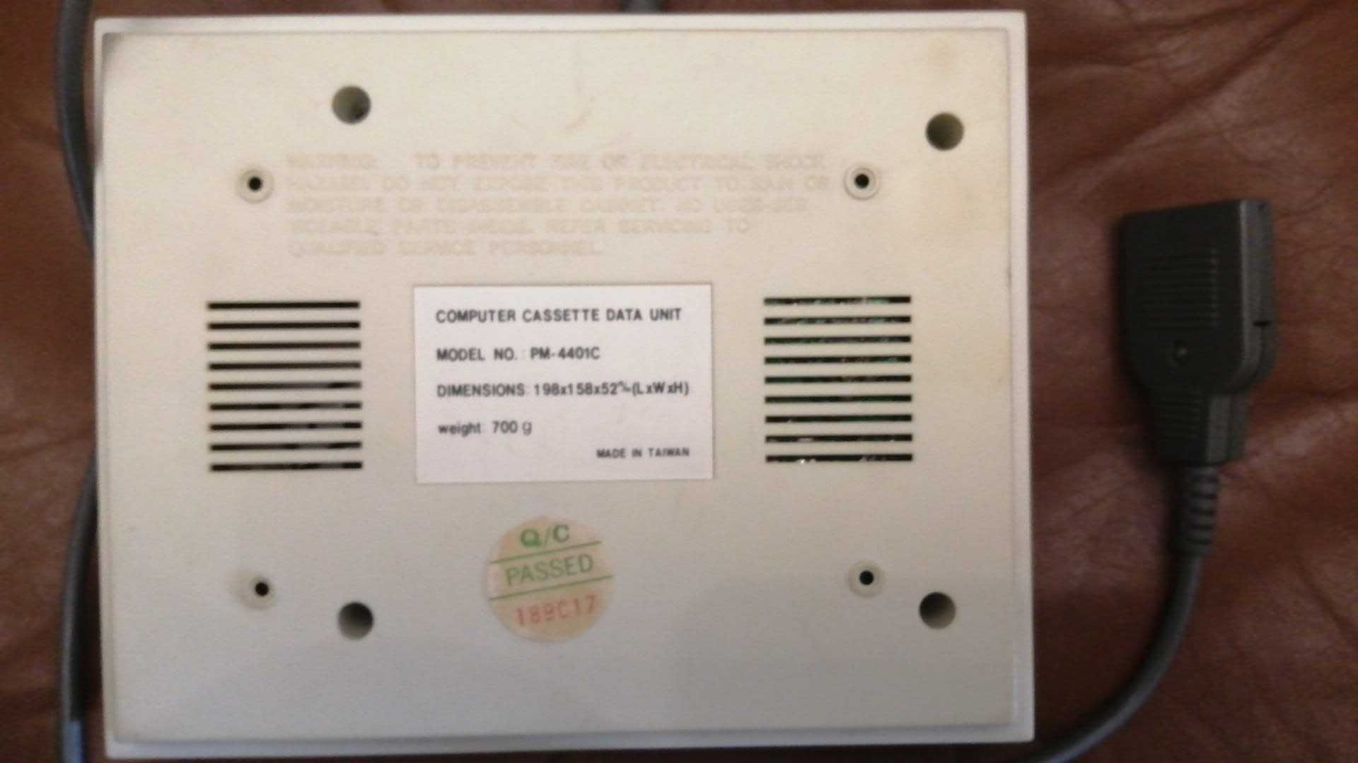Commodore Datassete ( Leitor de cassete )