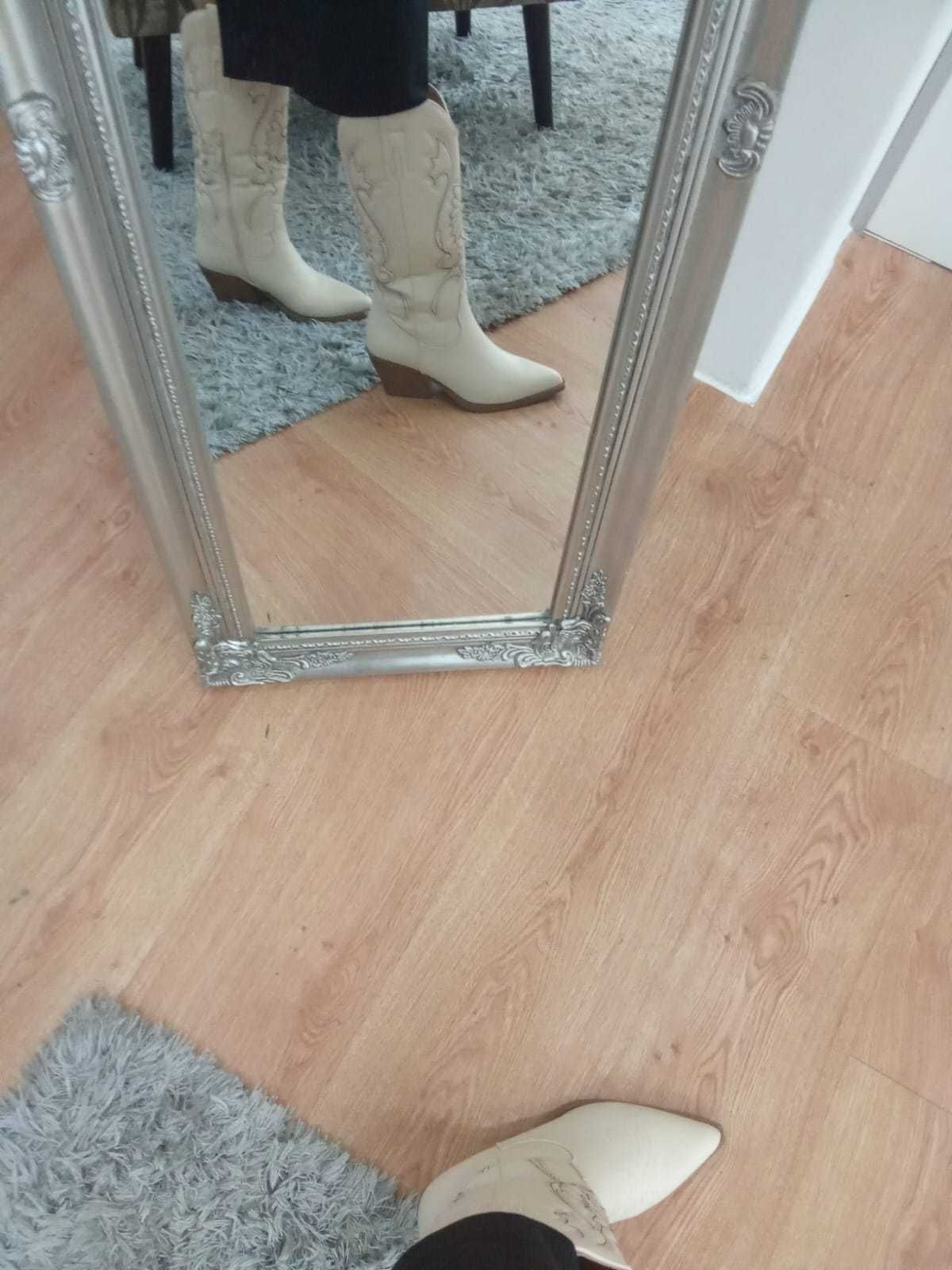 Botas texanas Beige
