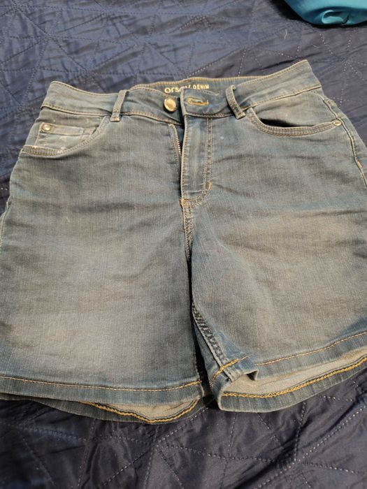 Spodenki jeansowe orsay