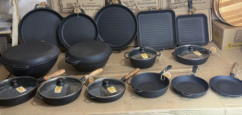 Казан узбецький сковорода гриль садж котелок жаровня