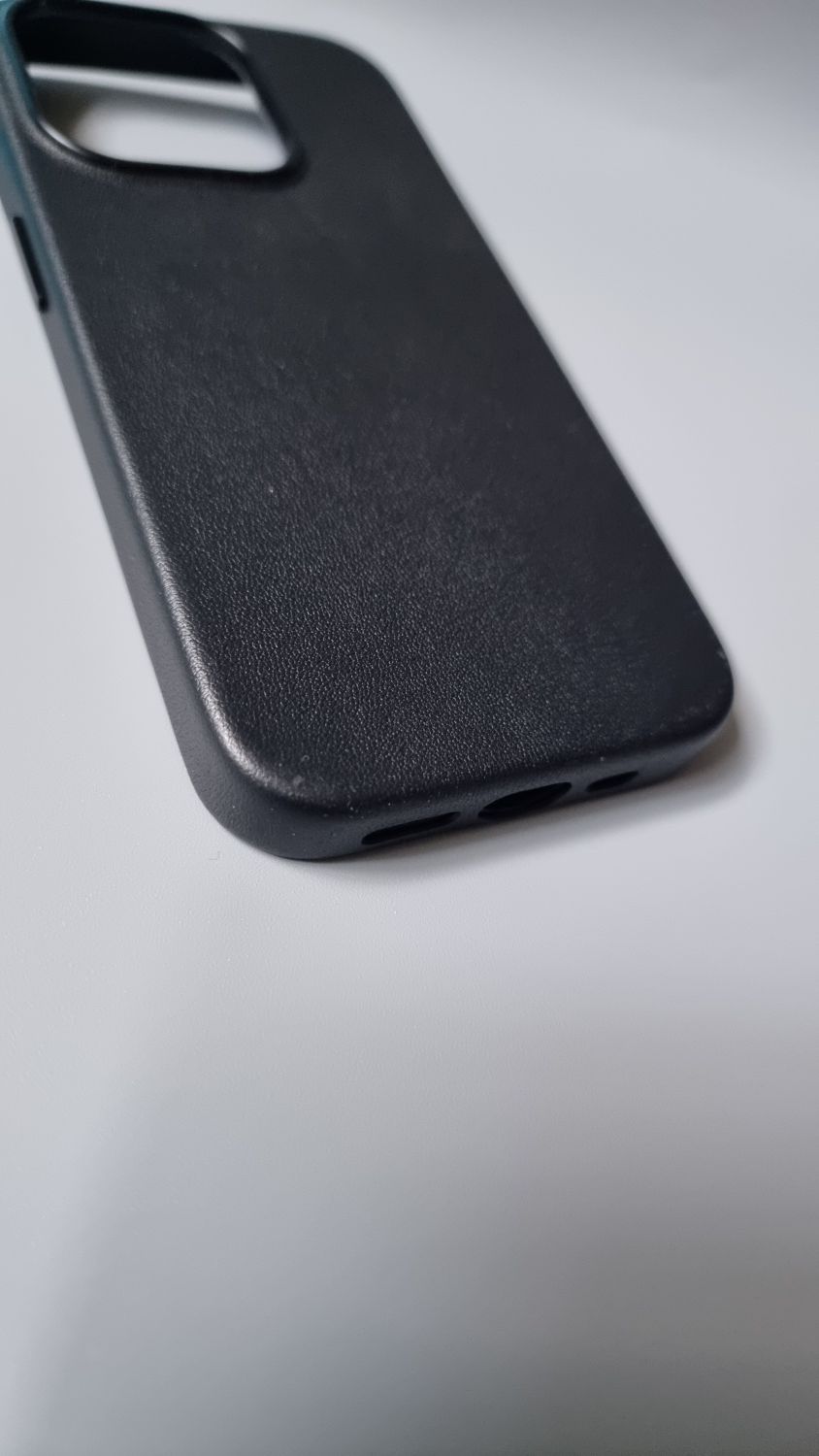 Etui Plecki Shieldon do iPhone 15 Pro 6,1" Skóra Prawdziwa