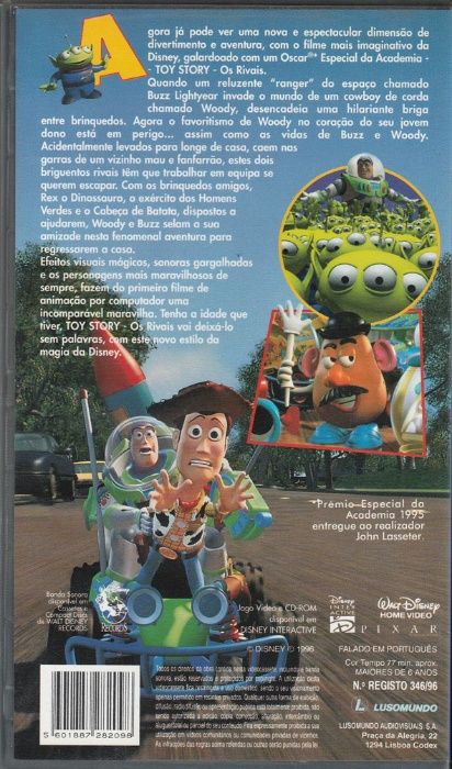 Toy Story - Os Rivais - VHS