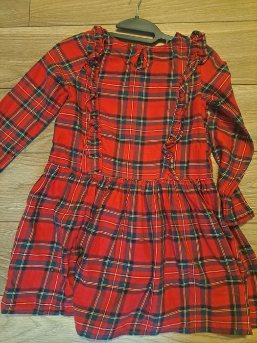 Sukienka H&M  r. 134, dla dziewczynki świąteczna