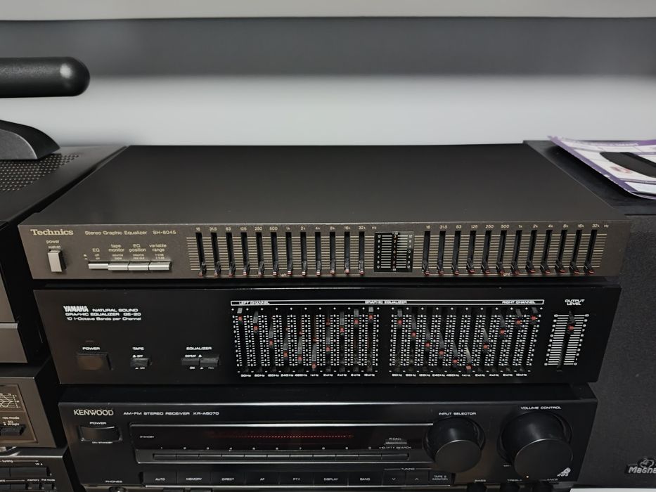 Sprzedam korektory graficzne Technics Yamaha Sony  Kenwood