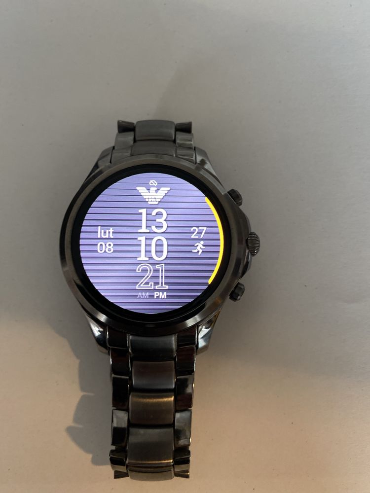 Emporio Armani smartwatch uszkodzony zegarek