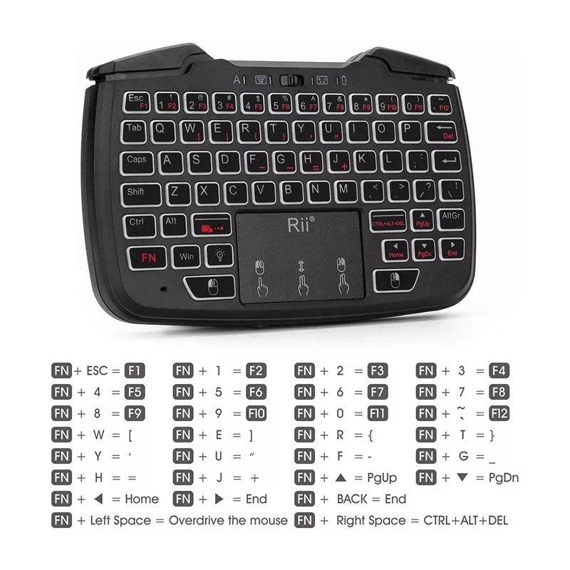 Comando teclado gamer