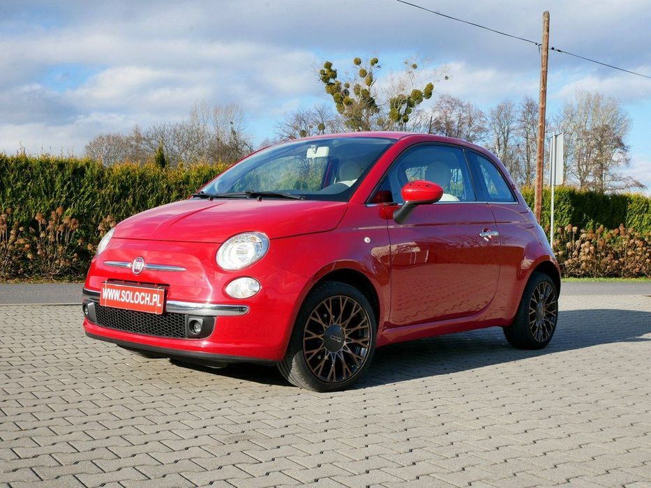 Fiat 500 1.2 69KM Euro6 Lounge -Nowy rozrząd kpl -Bardzo zadbana -Zobacz