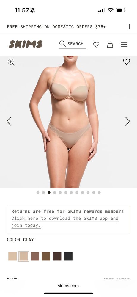Skims multi way bra