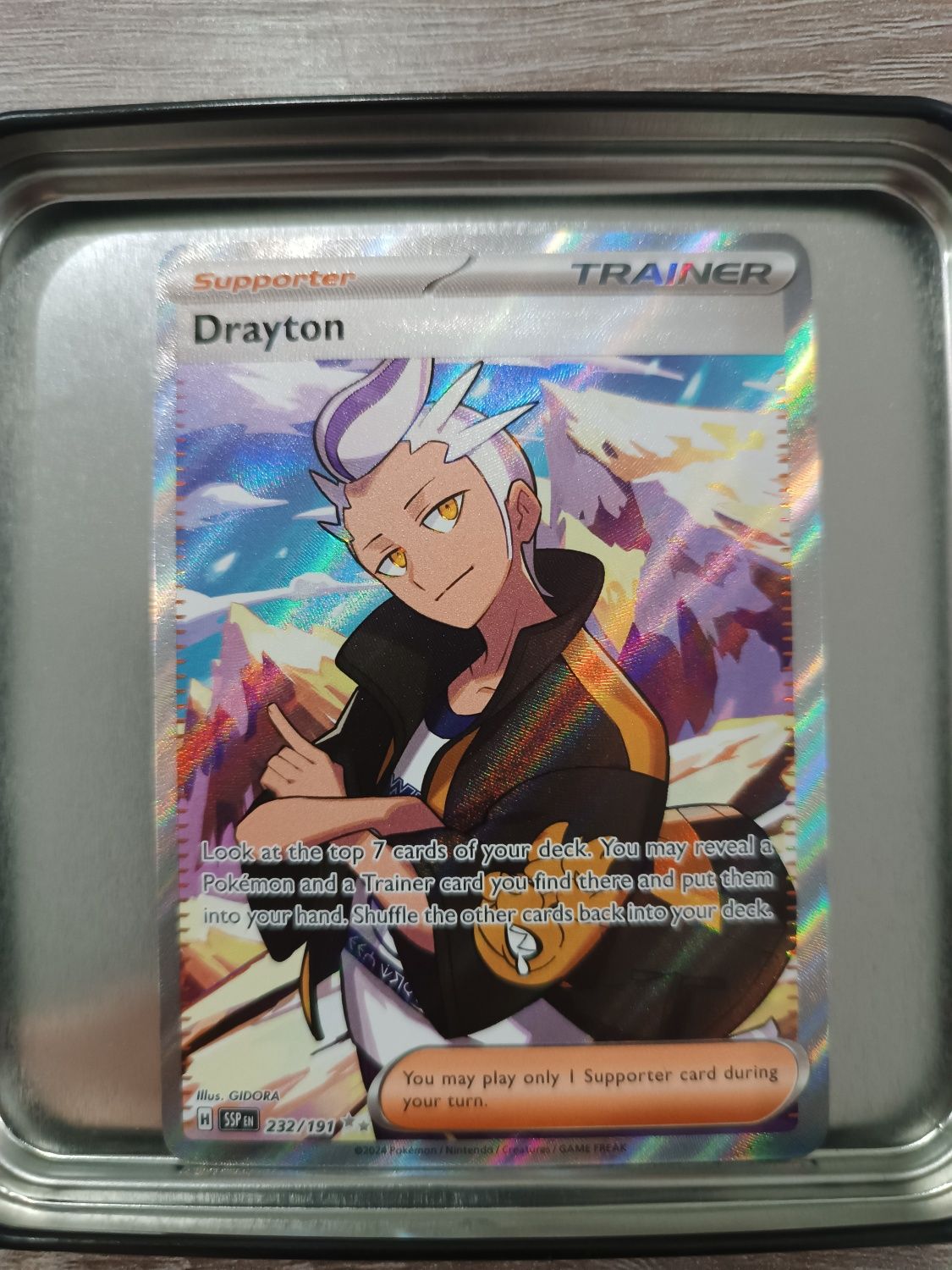 Cartas Pokémon raras originais - Drayton Full Art + Garchomp ex (Inglê