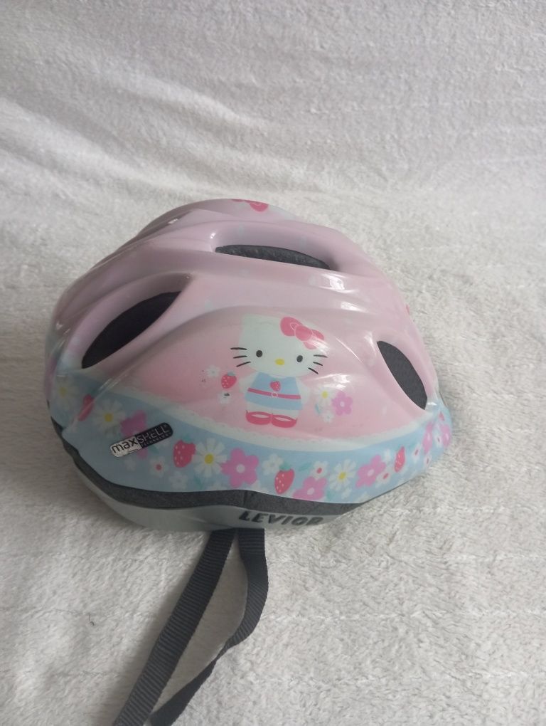 Kask rowerowy dla dziewczynki