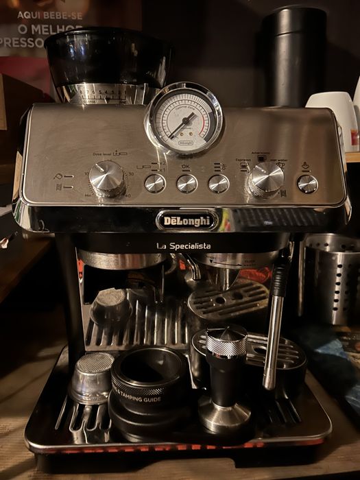 Máquina de Café Expresso Manual DELONGHI C/Nova e Garantia 3 Anos