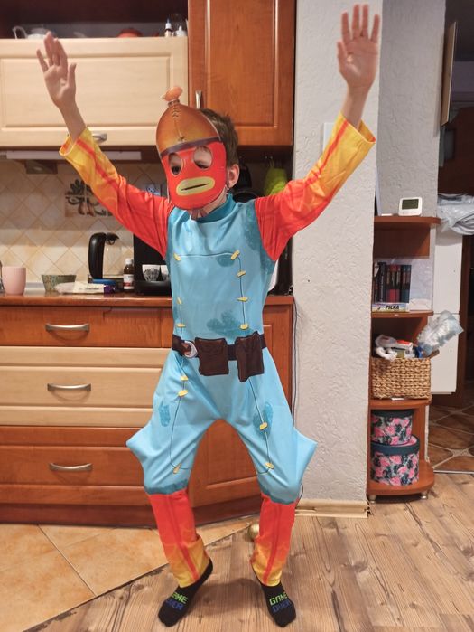 Fortnite kostium strój przebranie rybka r. 146