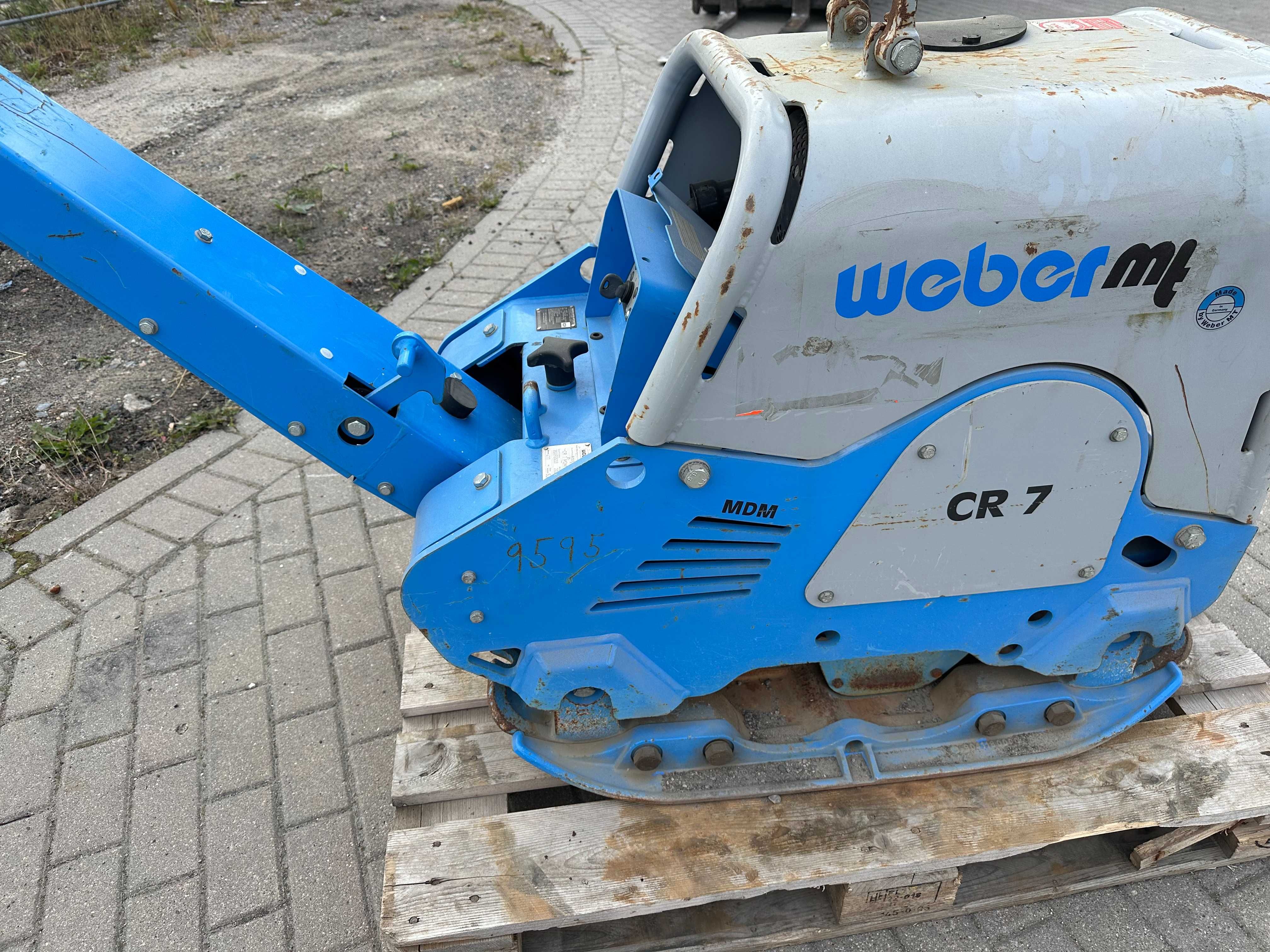 Zagęszczarka Do Gruntu Weber CR7 MDM 140 MTH 2021 Rok