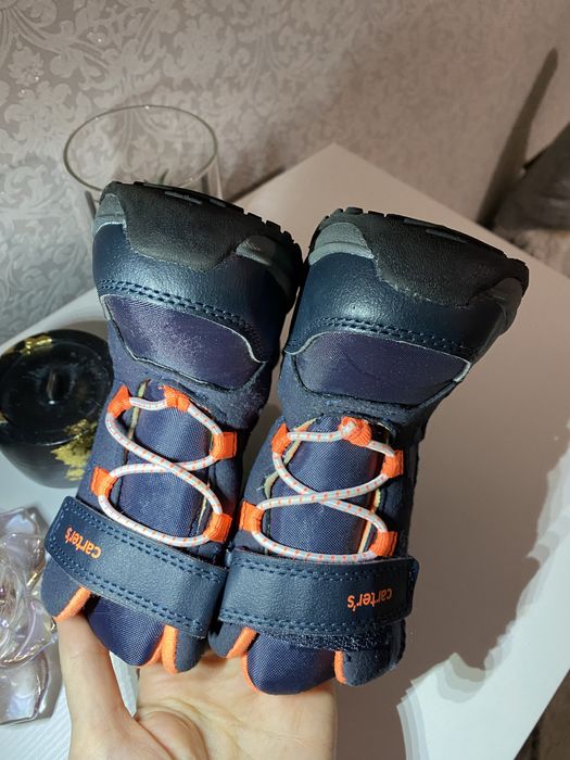 Чобітки термо ботинки сноубутси Carters  10 р (26-27)  17,1 см